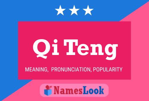 ملصق اسم Qi Teng