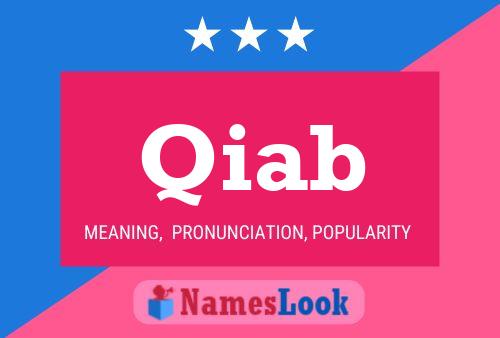 ملصق اسم Qiab