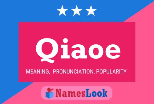 ملصق اسم Qiaoe