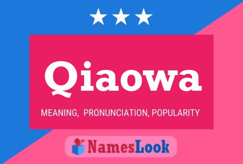 ملصق اسم Qiaowa