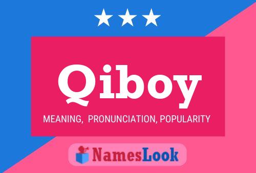 ملصق اسم Qiboy