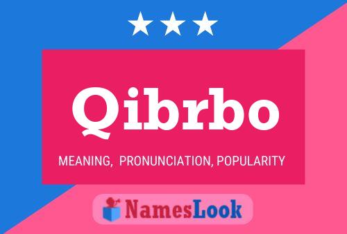 ملصق اسم Qibrbo