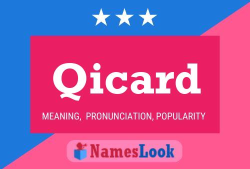 ملصق اسم Qicard