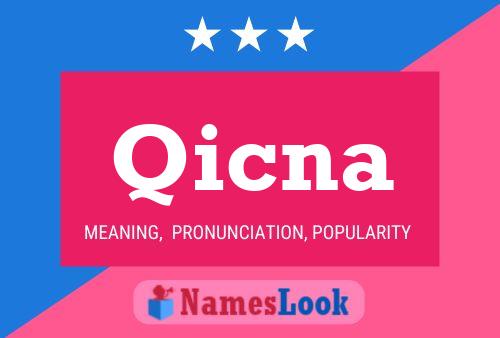 ملصق اسم Qicna