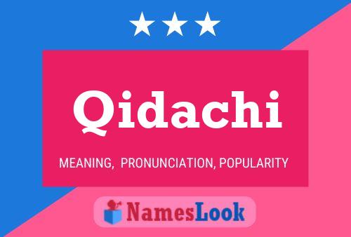 ملصق اسم Qidachi