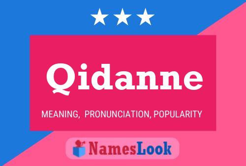 ملصق اسم Qidanne