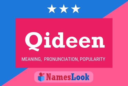 ملصق اسم Qideen