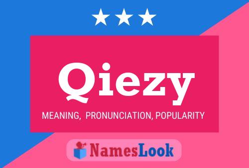 ملصق اسم Qiezy