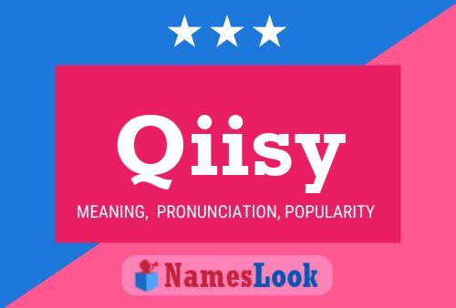 ملصق اسم Qiisy