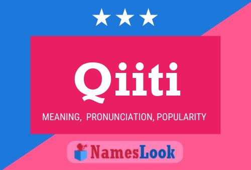 ملصق اسم Qiiti