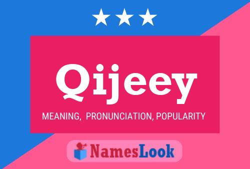 ملصق اسم Qijeey