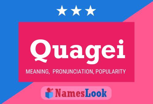 ملصق اسم Quagei