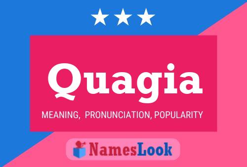 ملصق اسم Quagia