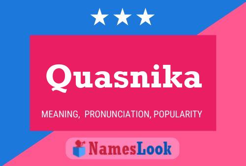 ملصق اسم Quasnika