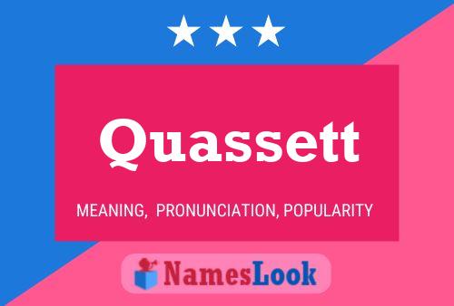 ملصق اسم Quassett