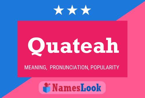 ملصق اسم Quateah