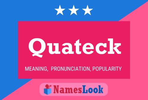 ملصق اسم Quateck