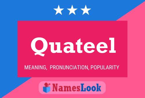 ملصق اسم Quateel