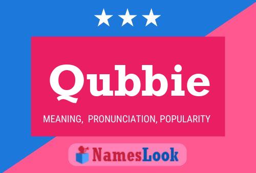 ملصق اسم Qubbie