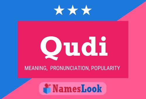 ملصق اسم Qudi