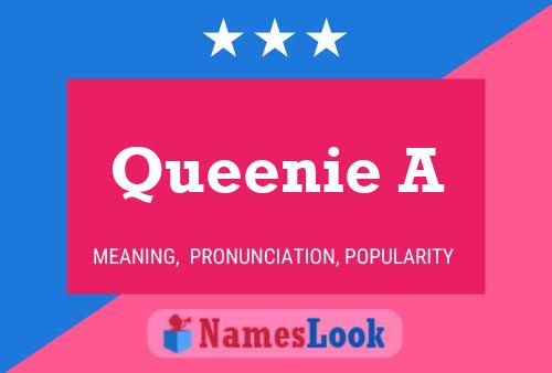 ملصق اسم Queenie A