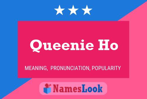 ملصق اسم Queenie Ho