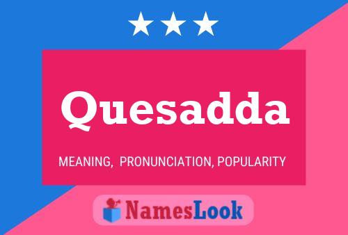 ملصق اسم Quesadda