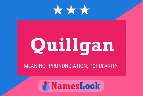 ملصق اسم Quillgan