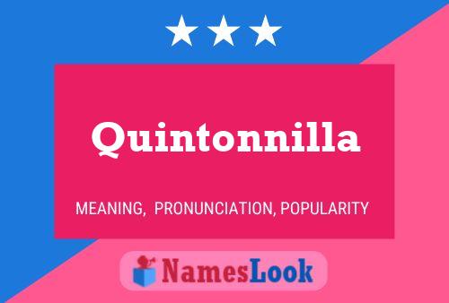 ملصق اسم Quintonnilla