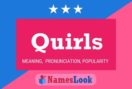 ملصق اسم Quirls