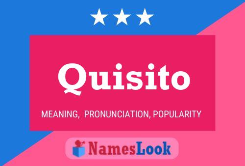 ملصق اسم Quisito