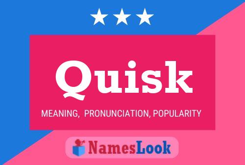 ملصق اسم Quisk