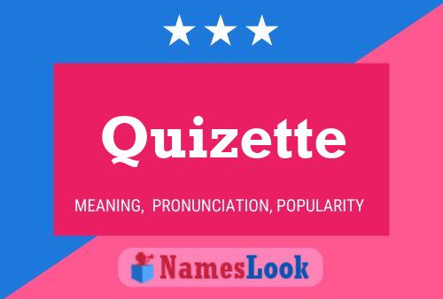 ملصق اسم Quizette