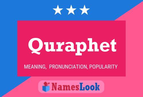 ملصق اسم Quraphet