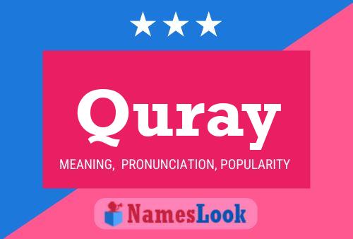 ملصق اسم Quray