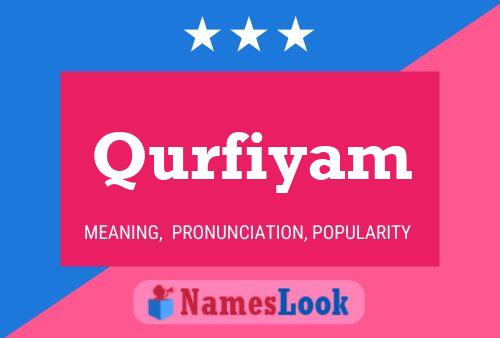 ملصق اسم Qurfiyam