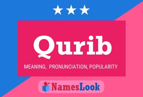 ملصق اسم Qurib