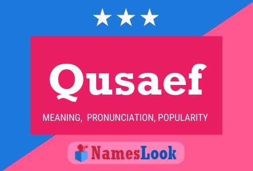 ملصق اسم Qusaef