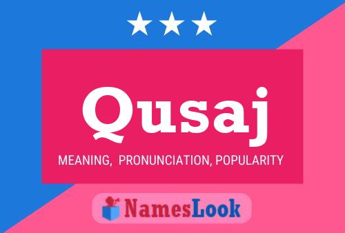 ملصق اسم Qusaj