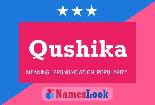 ملصق اسم Qushika