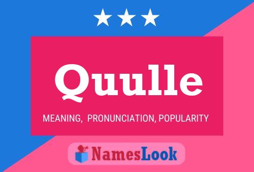 ملصق اسم Quulle