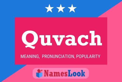 ملصق اسم Quvach