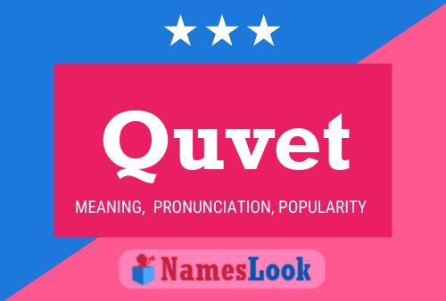 ملصق اسم Quvet