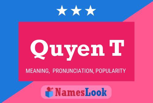 ملصق اسم Quyen T