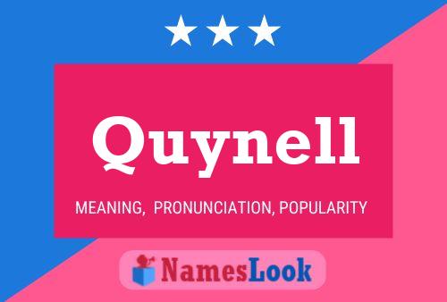 ملصق اسم Quynell