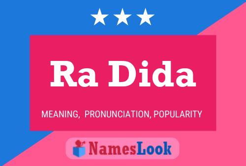 ملصق اسم Ra Dida