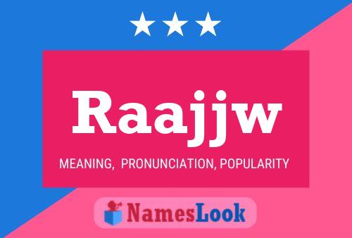 ملصق اسم Raajjw