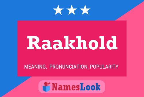 ملصق اسم Raakhold