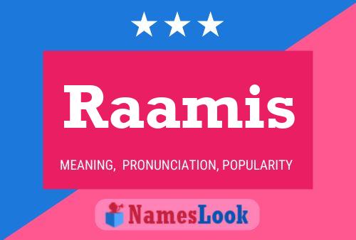 ملصق اسم Raamis