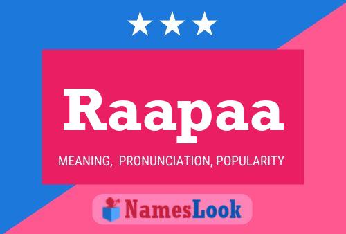 ملصق اسم Raapaa